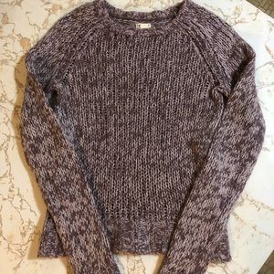 Vintage 90s Y2K American Eagle Outfitters purple angora wool sweater M